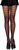 Spandex Plume Lace Pantyhose w/Vintage Fan Keyhole Backseam Costume Accessory