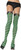 Striped Thigh Highs w/Belt Buckle Top Witch Fancy Dress Adult Costume Accessory