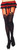 Contrast Color Opaque Pantyhose Queen Hearts Halloween Adult Costume Accessory