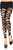 Tattered Footless Tights Black Fancy Dress Up Halloween Adult Costume Accessory