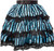 Lace Trimmed Striped Satin Bustle Skirt w/Ribbon Ties Costume Accessory 4 COLORS