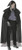 Long Black Cape Gothic Horror Fancy Dress Up Halloween Adult Costume Accessory