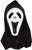 Sad Eyes Howling Ghost Mask Scream Fancy Dress Halloween Adult Costume Accessory