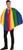 Rainbow Cape Striped Pride 30" Fancy Dress Up Halloween Adult Costume Accessory