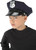 Kids Police Hat Cop Officer Blue Fancy Dress Halloween Child Costume Accessory