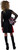 Scare Squad Cheerleader Gothic Zombie Black Fancy Dress Halloween Child Costume