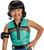 Zoey Wig KPop Demon Hunters Fancy Dress Up Halloween Child Costume Accessory