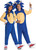 Sonic the Hedgehog Hooded Jumpsuit Classic Fancy Dress Halloween Child Costume