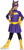 Batgirl Dress Classic Batwheels DC Superhero Fancy Dress Halloween Child Costume