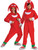 Knuckles Hooded Jumpsuit Classic Sonic Fancy Dress Up Halloween Child Costume