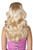 Bombshell Pop Star Wig Blonde Fancy Dress Up Halloween Adult Costume Accessory