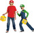 Question Mark Block Treat Pail Super Mario Brothers Halloween Costume Accessory