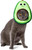 Avocado Headpiece Yummy World Fancy Dress Up Haloween Pet Dog Cat Costume
