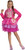 Pink Deluxe Descendants Wicked Wonderland Fancy Dress Up Halloween Child Costume