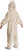 Mumu Monsters Ivory Hooded Jumpsuit Fancy Dress Up Halloween Child Costume