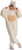 Mumu Monsters Ivory Hooded Jumpsuit Fancy Dress Up Halloween Child Costume