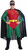 Robin Batman Boy Wonder Superhero Super Hero Fancy Dress Halloween Adult Costume