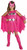 Pink Batgirl Bat Girl Batman Superhero Fancy Dress Up Halloween Child Costume
