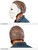 Michael Myers 3/4 Vinyl Mask Halloween 2 Fancy Dress Up Adult Costume Accessory