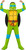 Leonardo TMNT Mutant Ninja Turtles Fancy Dress Up Halloween Child Costume