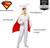 Krypto Supergirl 2026 Movie DC Comics Dog Fancy Dress Up Halloween Child Costume