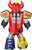 Megazord Inflatable Power Rangers Classic Fancy Dress Up Halloween Child Costume