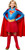 Supergirl 2026 Movie DC Comics Supergirl Fancy Dress Up Halloween Child Costume