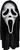 Ghost Face Lives Mask Scream Killer Fancy Dress Up Halloween Costume Accessory
