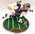 Texas Tech Red Raiders NCAA College Gift Football Powerplay Rivalry Figurine