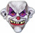 Toofy the Clown Face Mask Adult Costume Accessory