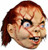 Chucky Mask Bride of Chucky Adult Costume Accessory