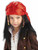 South Seas Buccaneer Wig w/Bandanna Pirate Child Costume Accessory