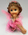 Garden Fairy Fairies Pixie Cute Collectible Home Décor Sitting Figurine - Pink