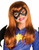 Batgirl Wig DC Superhero Girls Child Costume Accessory