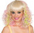 Pastel Curl Wig Adult Costume Accessory