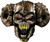 Demon Warrior Mask Illusions Adult Costume Accessory