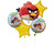 Angry Birds Birthday Party Decoration Mylar Balloon Bouquet