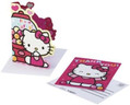 Hello Kitty Sweet Candy Pink Birthday Party Invitations Thank You Notes Cards