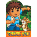 Diego's Biggest Rescue Birthday Party Thank You Notes