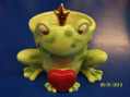 Frog Prince Wax Filled Collectible Candle Figurine