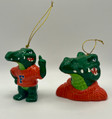 Florida Gators SEC NCAA College Christmas Tree Gift Ceramic Mascot Ornaments
