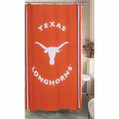 Texas Longhorns NCAA College University Gift Fabric Bathroom Shower Curtain