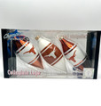 Texas Longhorns NCAA College Christmas Tree Gift Glass Teardrop Ornaments