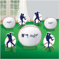 Rawlings MLB Pro Baseball Sports Theme Party Decoration Table Centerpiece Kit