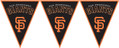 San Francisco Giants MLB Baseball Sports Party Decoration Pennant Flag Banner