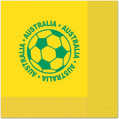 Australia Socceroos FIFA World Cup Soccer Sports Party Paper Luncheon Napkins