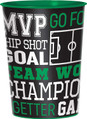 Goal Getter Soccer Sports Theme Party Favor 16 oz. Plastic Cup