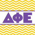 Delta Phi Epsilon Sorority Party Beverage Napkins