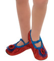 Spider-Girl Slippers Superhero Fancy Dress Up Halloween Child Costume Accessory