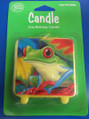 Fun Frogs Birthday Party Cake Decoration Molded Candle